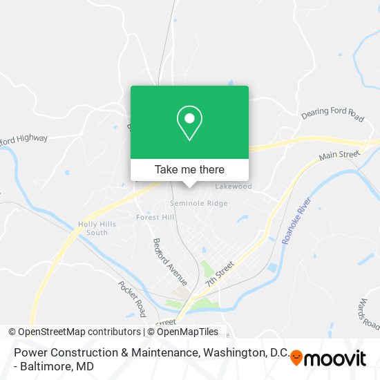 Power Construction & Maintenance map
