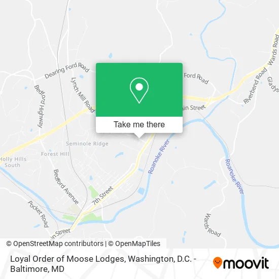 Loyal Order of Moose Lodges map