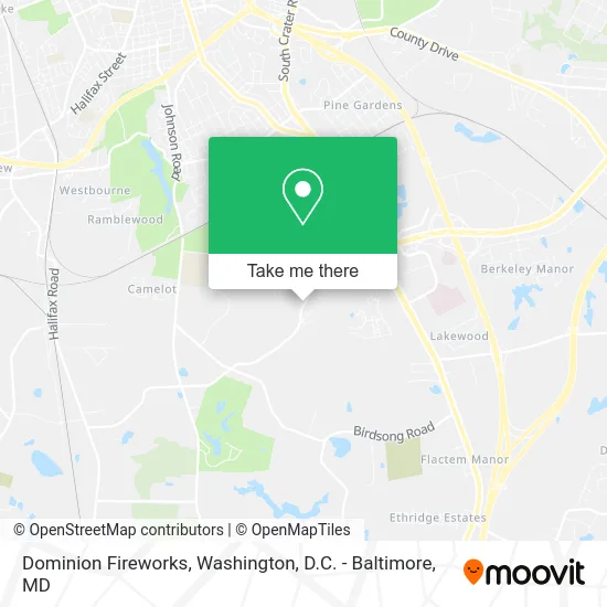 Dominion Fireworks map