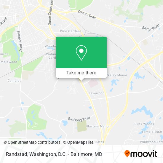 Randstad map