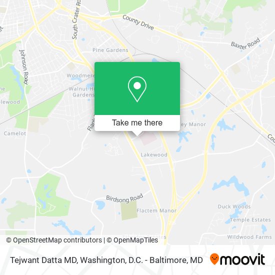 Tejwant Datta MD map