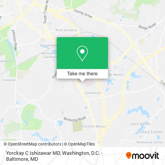Yorckay C Ishizawar MD map