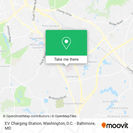 EV Charging Station map