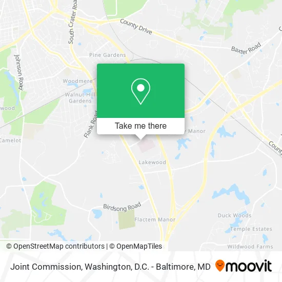 Joint Commission map