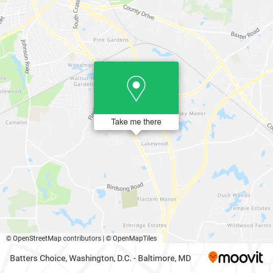 Batters Choice map