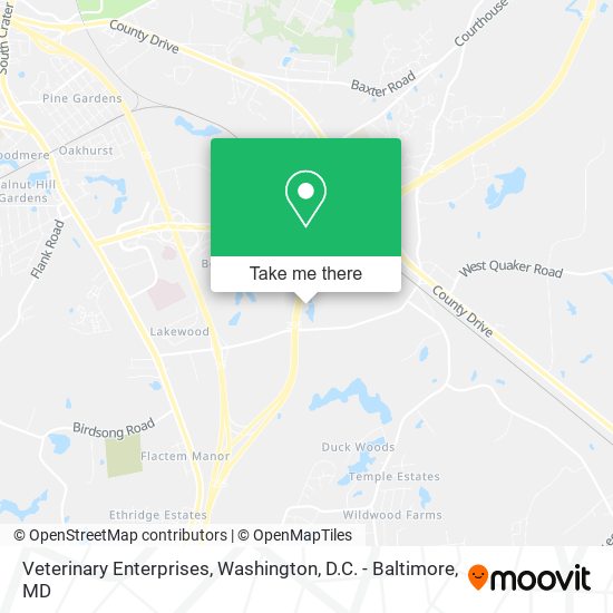 Mapa de Veterinary Enterprises