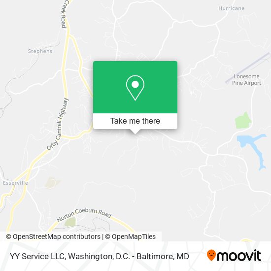YY Service LLC map