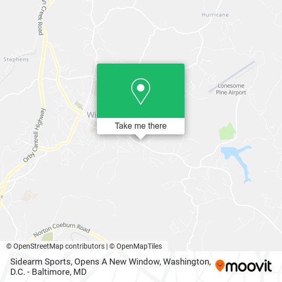 Sidearm Sports, Opens A New Window map