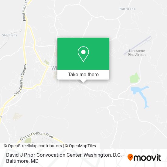 David J Prior Convocation Center map