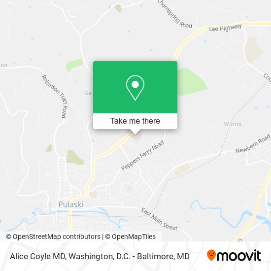 Alice Coyle MD map