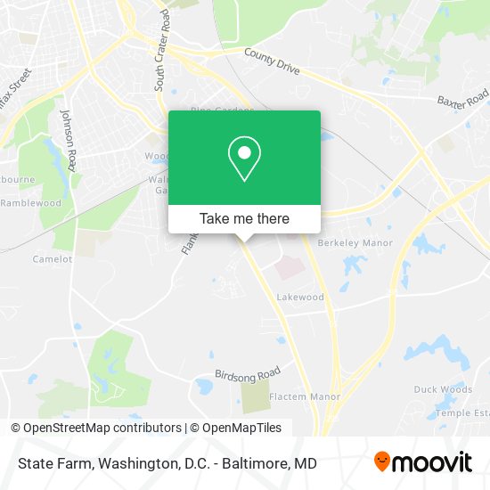 State Farm map