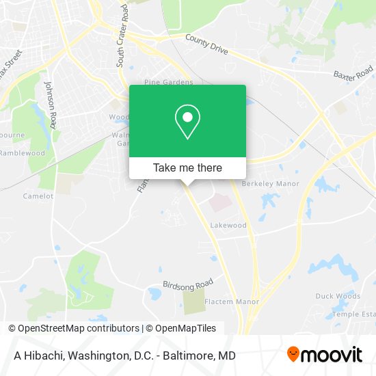 Mapa de A Hibachi