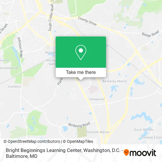 Bright Beginnings Learning Center map