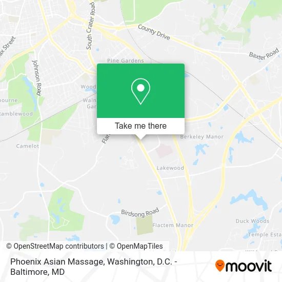 Mapa de Phoenix Asian Massage