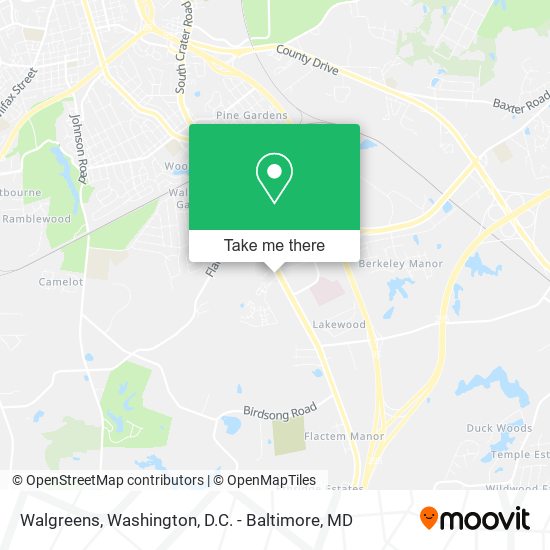 Walgreens map