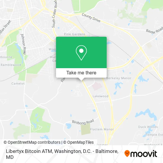 Libertyx Bitcoin ATM map