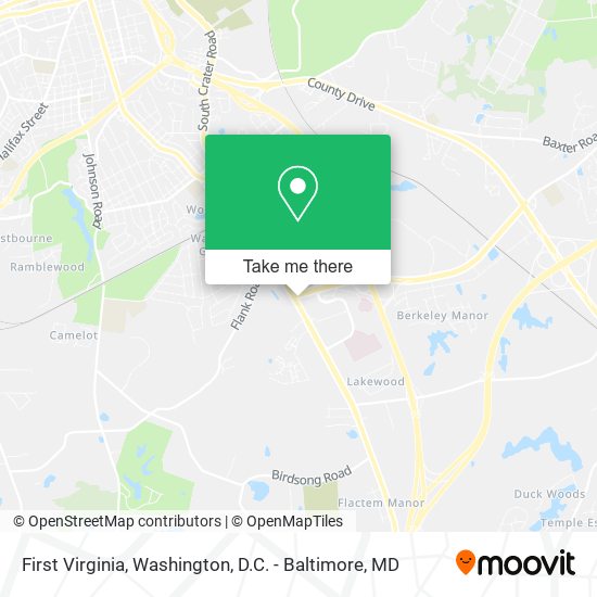 First Virginia map