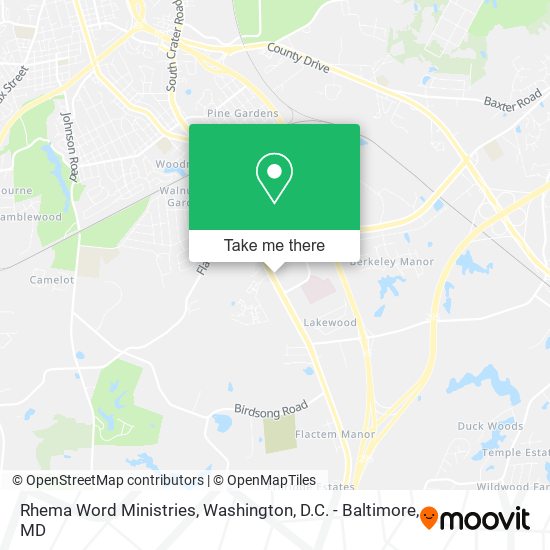 Rhema Word Ministries map