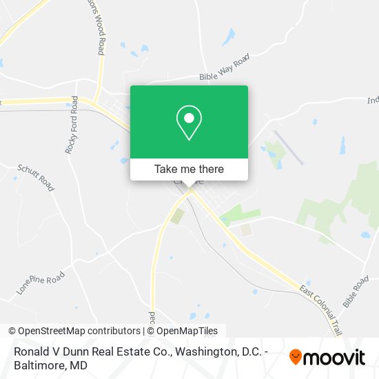 Ronald V Dunn Real Estate Co. map