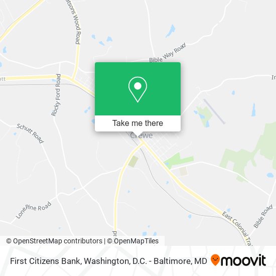 First Citizens Bank map