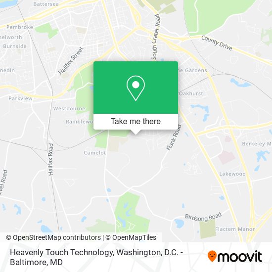 Heavenly Touch Technology map