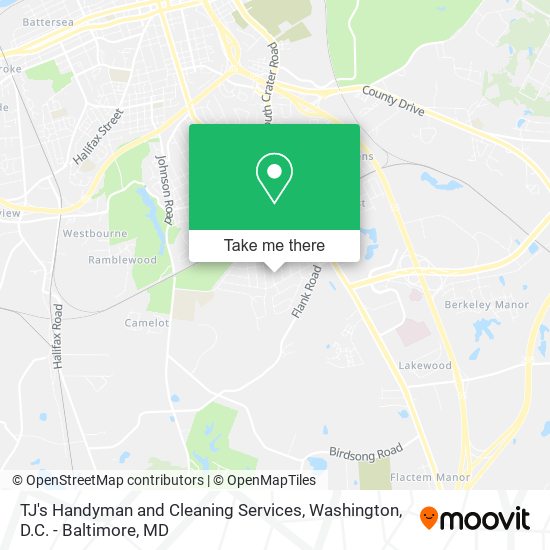 TJ's Handyman and Cleaning Services map