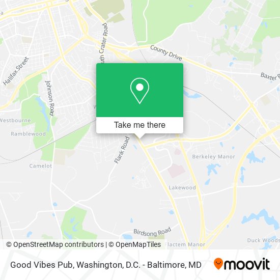 Good Vibes Pub map