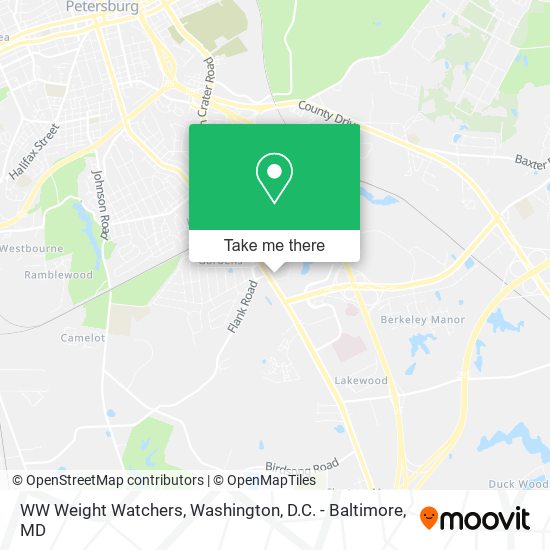 Mapa de WW Weight Watchers
