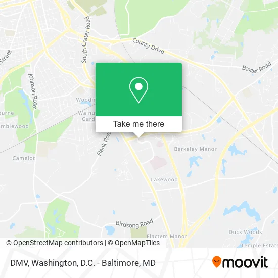 DMV map