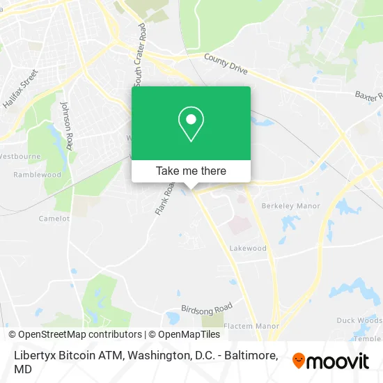 Libertyx Bitcoin ATM map