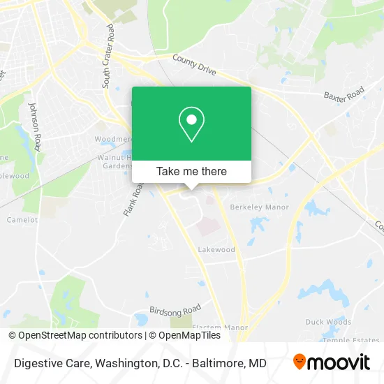 Digestive Care map