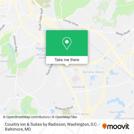 Country Inn & Suites by Radisson map