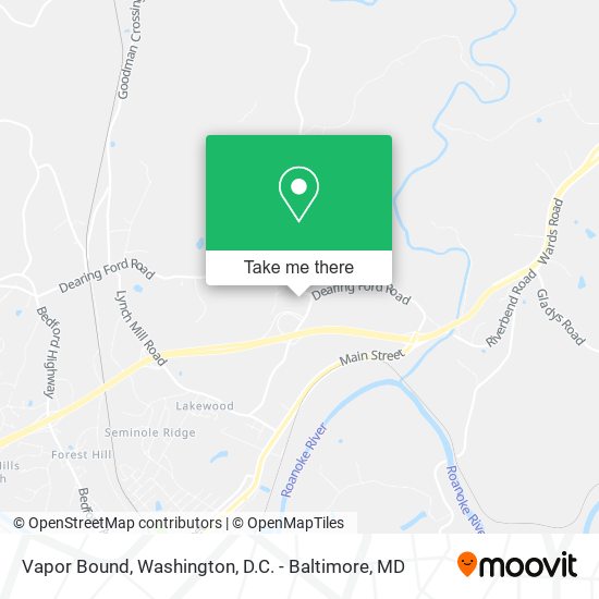 Vapor Bound map