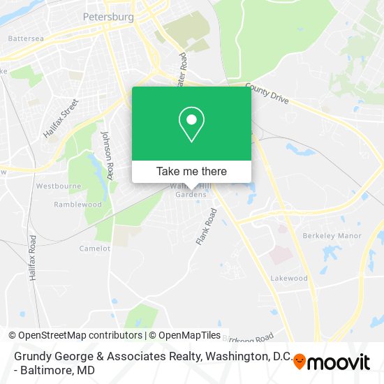Grundy George & Associates Realty map