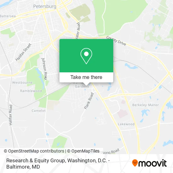 Research & Equity Group map