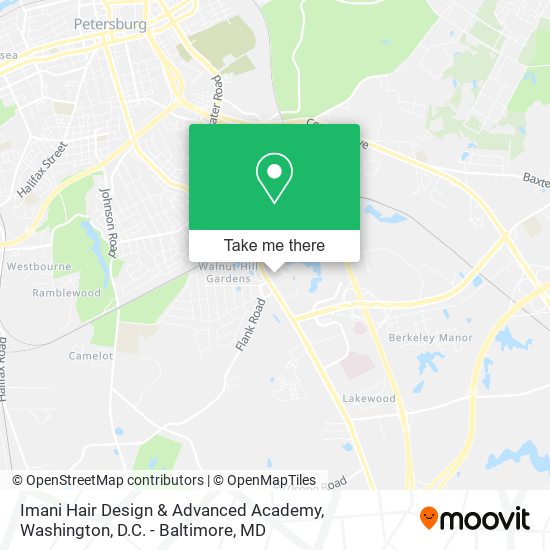 Mapa de Imani Hair Design & Advanced Academy