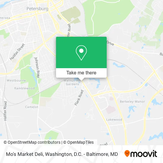 Mapa de Mo's Market Deli