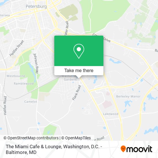 Mapa de The Miami Cafe & Lounge