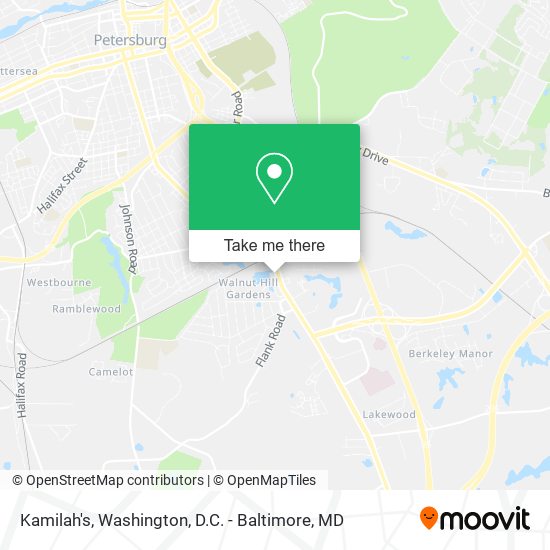 Kamilah's map