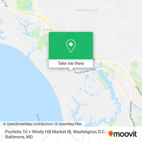 Pochnts Trl + Windy Hill Market IB map