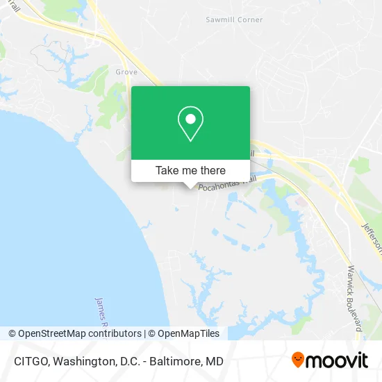 CITGO map
