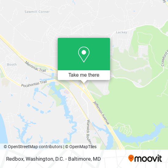 Redbox map