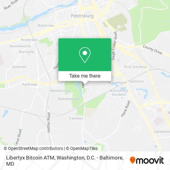 Libertyx Bitcoin ATM map