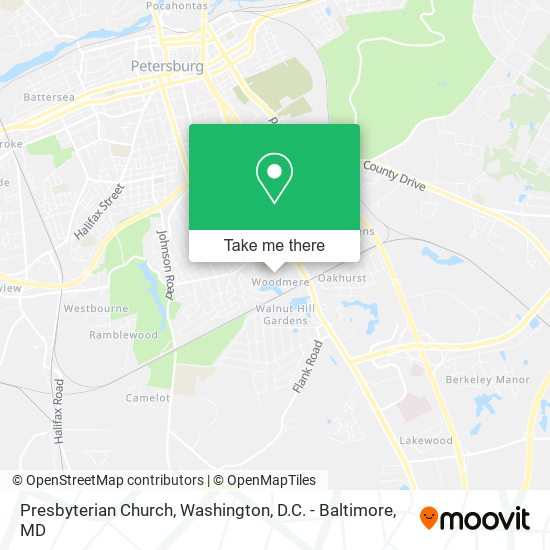 Mapa de Presbyterian Church