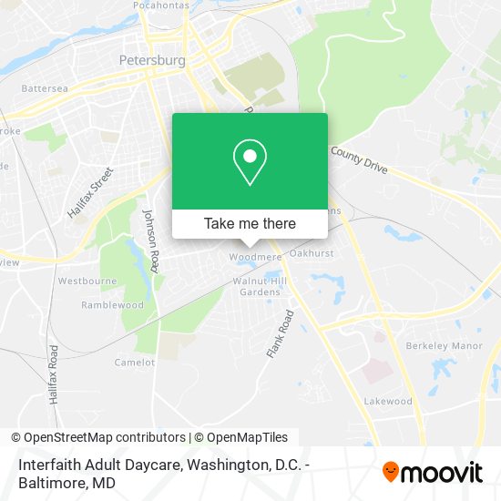 Mapa de Interfaith Adult Daycare