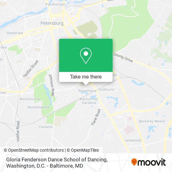Gloria Fenderson Dance School of Dancing map