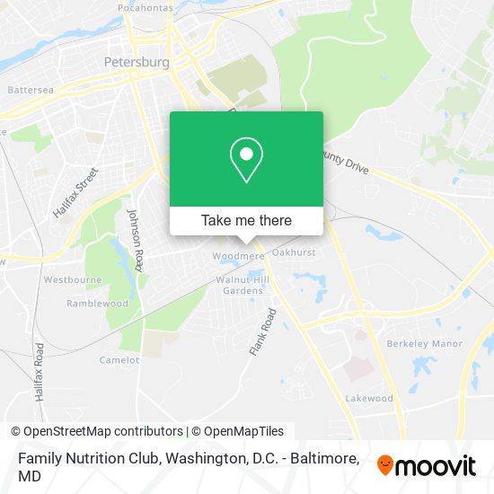 Family Nutrition Club map