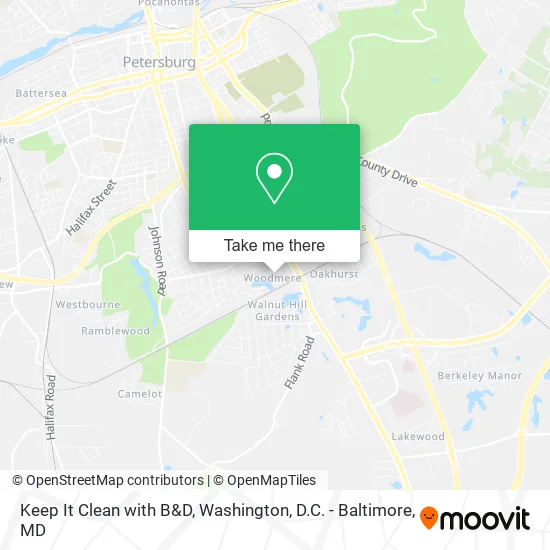 Mapa de Keep It Clean with B&D