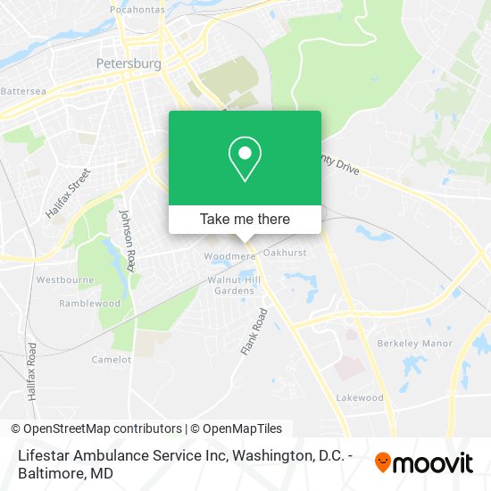 Lifestar Ambulance Service Inc map