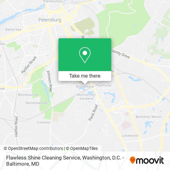 Flawless Shine Cleaning Service map